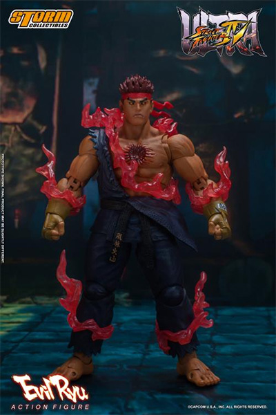 Storm Collectibles Ultra Street Fighter 4 Evil Ryu Action Figure